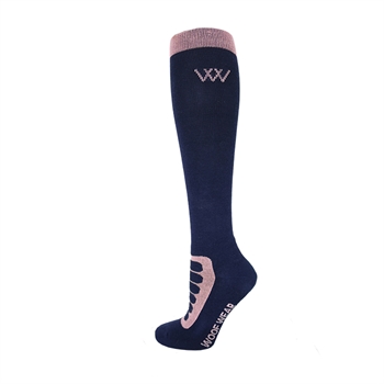 Woof Wear | Long Bamboo Waffle Socks | Lilac